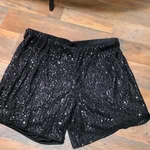 Shein shorts, sequin